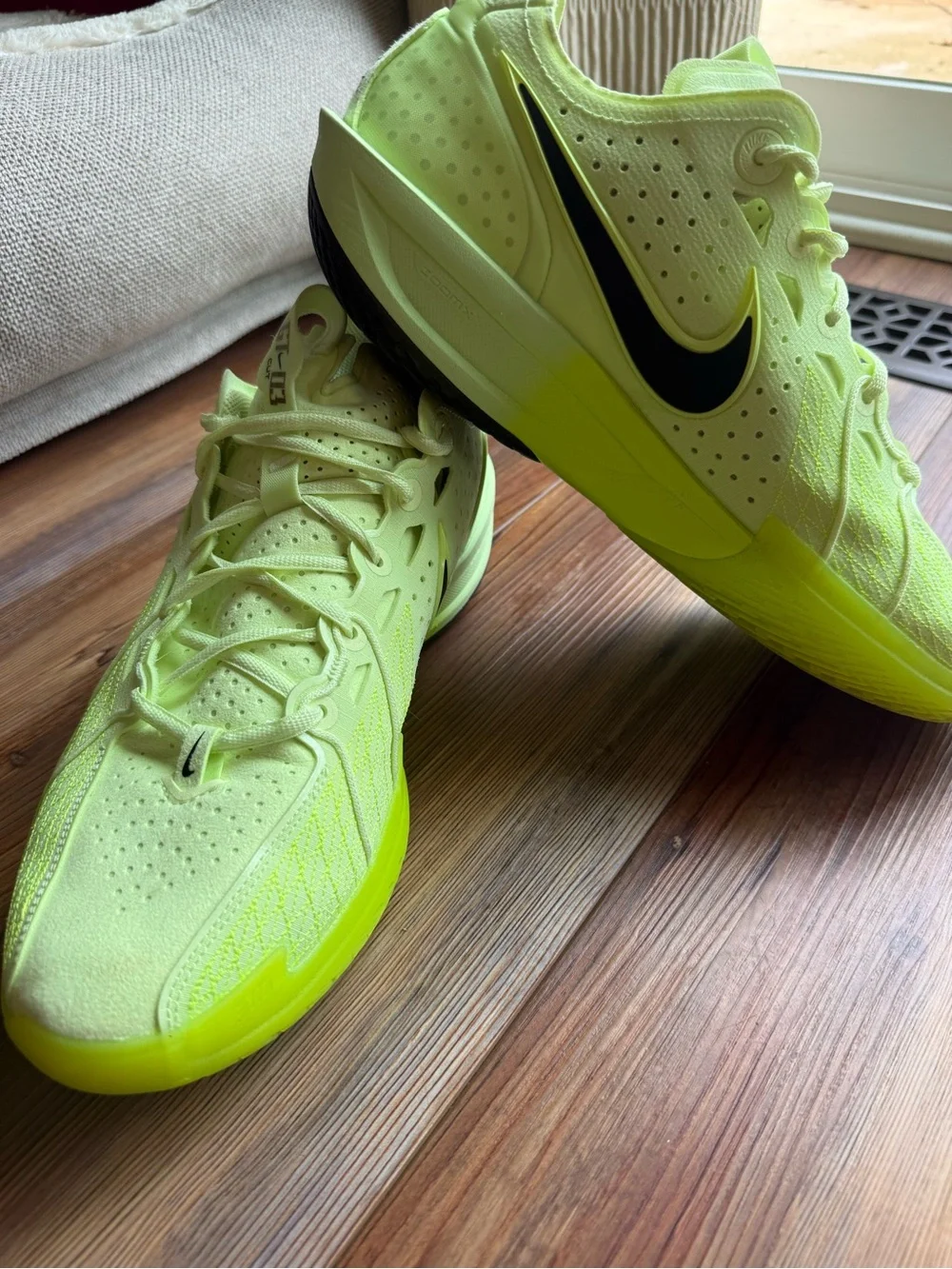 Nike Men's Neon Lime Athletic Sneakers